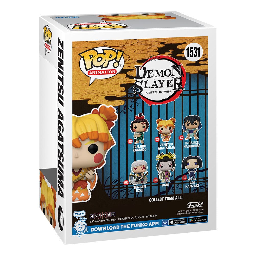 DEMON SLAYER: KIMETSU NO YAIBA POP! ANIMATION FIGURE ZENITSU(KIMONO) 9 CM P038064