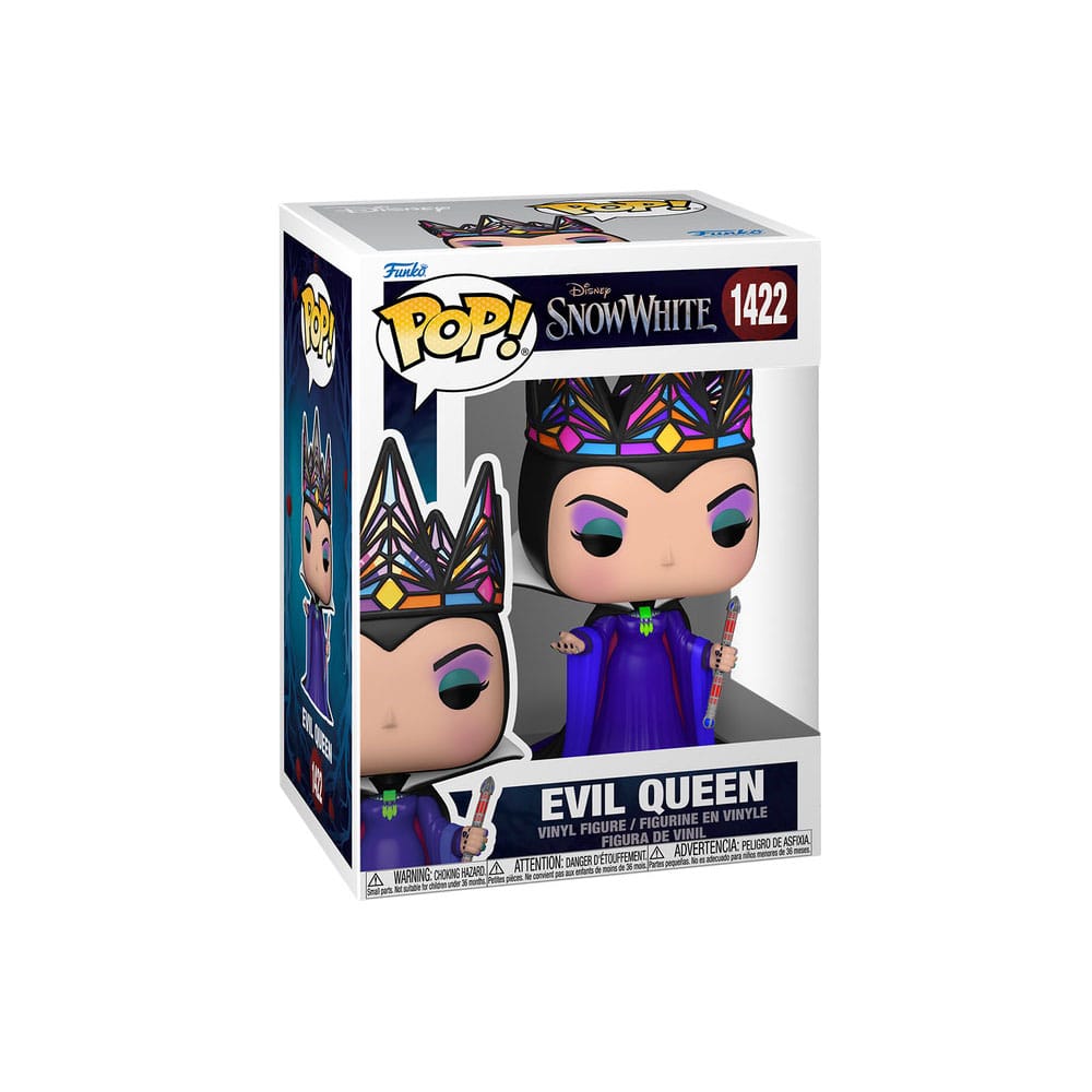 DISNEY POP! DISNEY VINYL FIGURE EVIL QUEEN (BLACK & PURPLE GOWN) 9 CM P038179