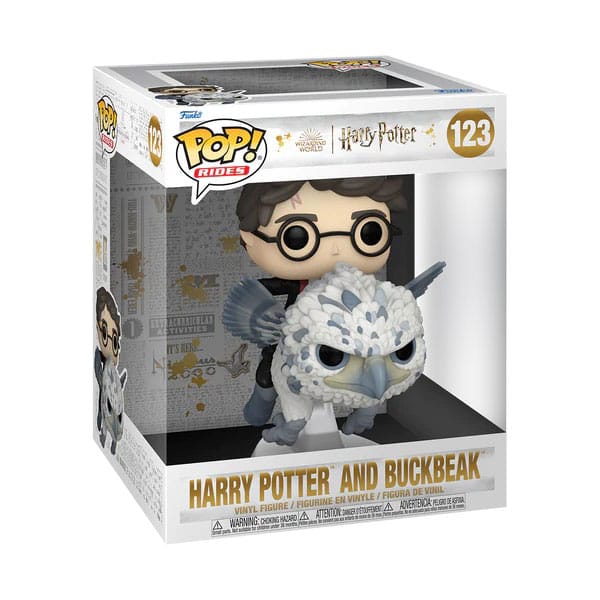 Harry Potter and the Prisoner of Azkaban POP! Rides Deluxe Vinyl Figure Harry & Buckbeak 13 cm P038211