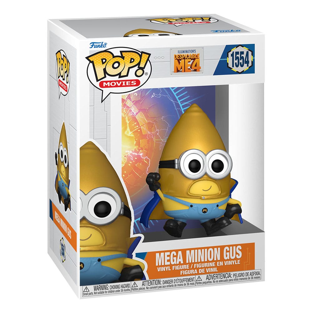 DESPICABLE ME 4 POP! MOVIES VINYL FIGURE SUPER GUS 9 CM P038232