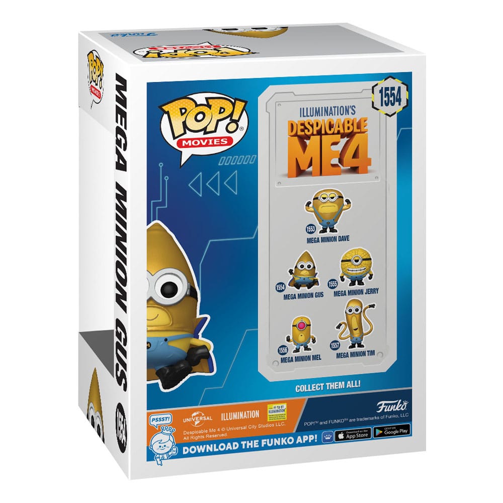 DESPICABLE ME 4 POP! MOVIES VINYL FIGURE SUPER GUS 9 CM P038232