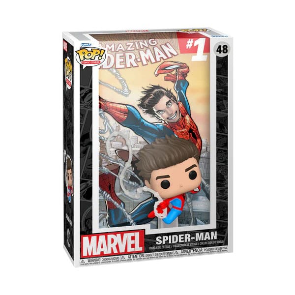 MARVEL POP! COMIC COVER VINYL FIGURE THE AMAZING SPIDER-MAN #1 9 CM P038250