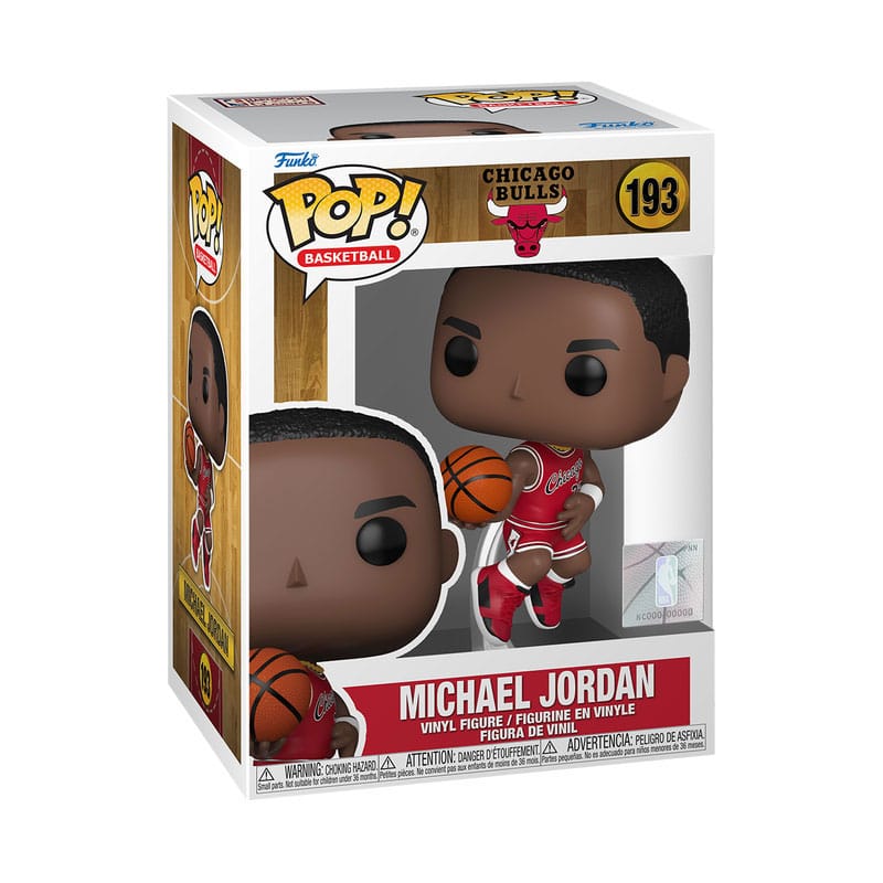 NBA LEGENDS POP! SPORTS VINYL FIGURE CHICAGO BULLS: MICHAEL JORDAN (ROOKIE SEASO
