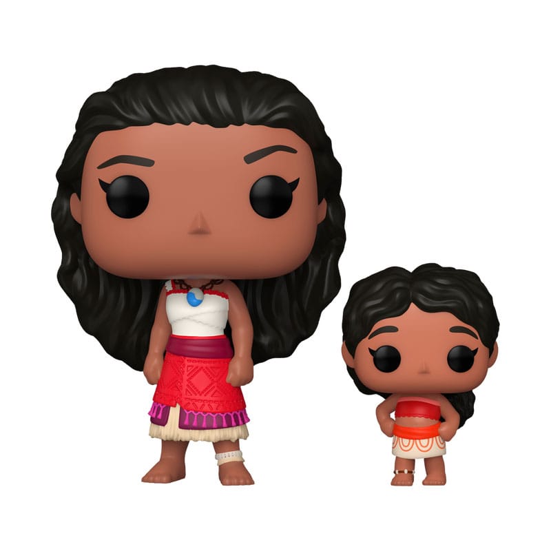 MOANA 2 POP! & BUDDY VINYL FIGURE MOANA & LITTLE SIS 9 CM 9 CM P038413