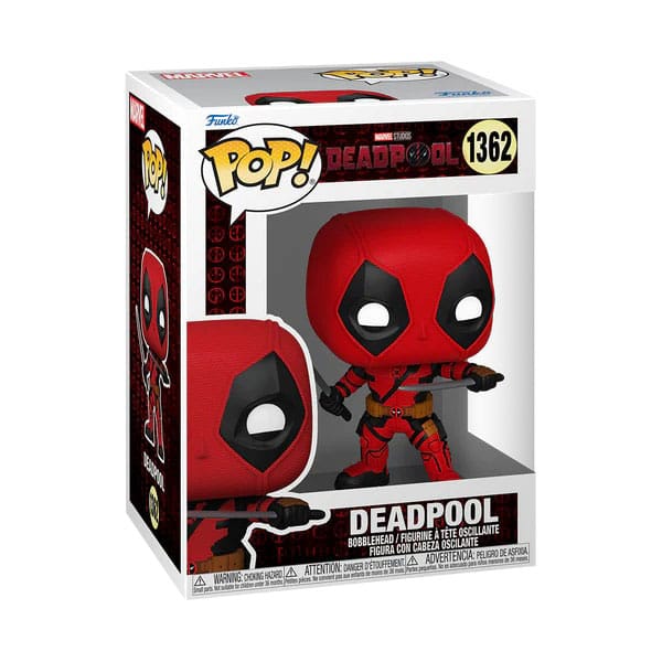 DEADPOOL & WOLVERINE POP! MARVEL VINYL FIGURE DEADPOOL 9 CM