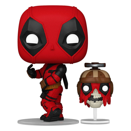 DEADPOOL 3 POP & BUDDY! VINYL FIGURE DEADPOOL W/HEADPOOL 9 CM P038436