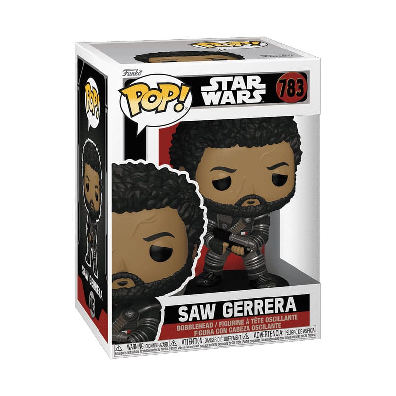 STAR WARS: ANDOR POP! TV VINYL FIGURE SAW GERRERA 9 CM P038536