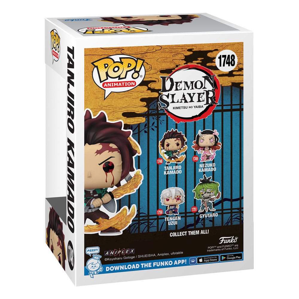 Demon Slayer: Kimetsu no Yaiba POP! Animation Vinyl Figures Tanjiro(Sun Breathin P038648