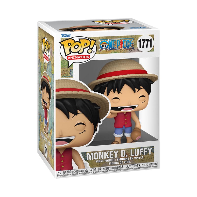 ONE PIECE POP! ANIMATION VINYL FIGURES LUFFY (REFRESH) 9 CM P038667
