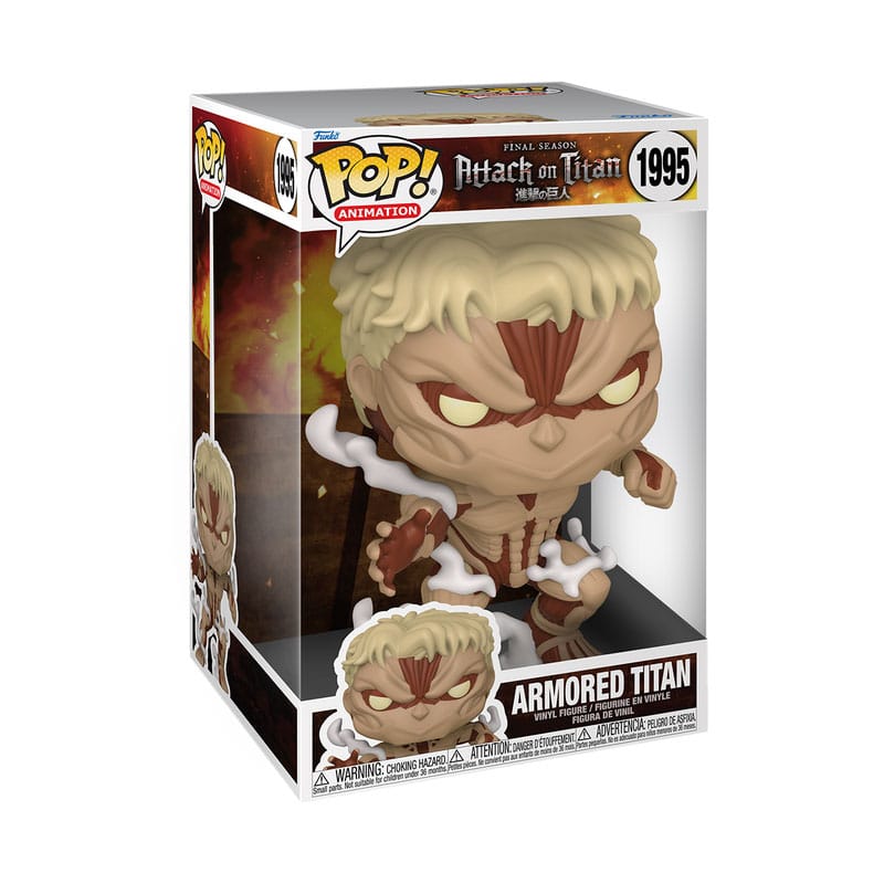 Attack on Titan Super Sized Jumbo POP! Vinyl Figure Armored Titan 25 cm P067447