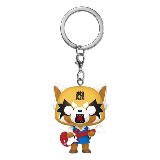 Sanrio POP! Vinyl Keychains 4 cm Aggretsuko w/Guitar Display (12) P038678