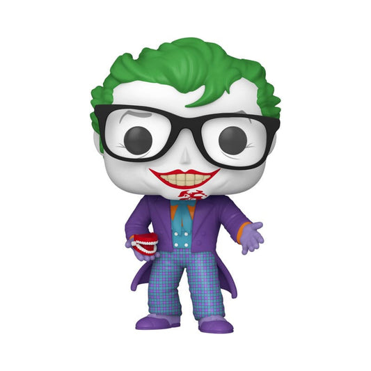 BATMAN 85TH ANNIVERSARY POP! MOVIES VINYL FIGURE THE JOKER W/TEETH 9 CM P038699