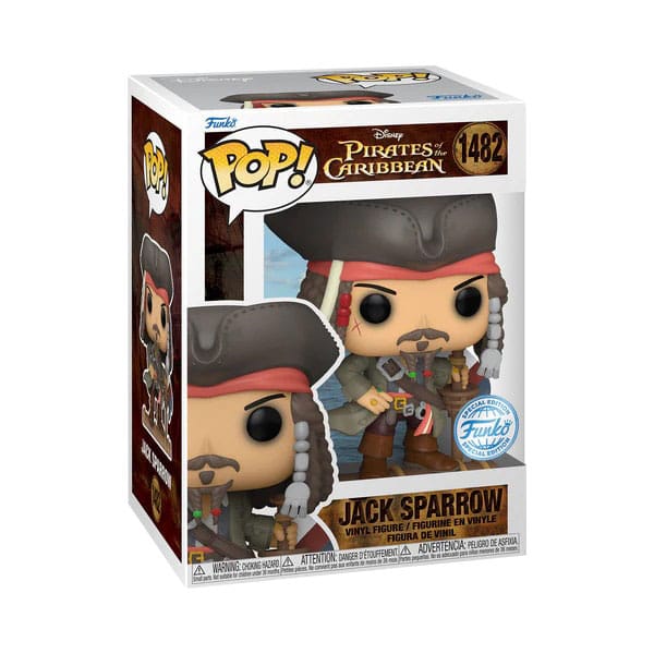 PIRATES OF THE CARIBBEAN POP! MOVIES VINYL FIGURE JACK SPARROW 9 CM P038914