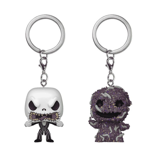 Nightmare Before Christmas POP! Vinyl Keychain 2-Pack Jack/Oogie 4 cm P038936