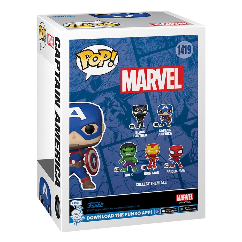 Marvel New Classics POP! Vinyl Figure Captain America 9 cm P038944
