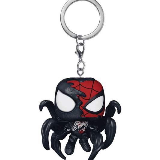 Marvel's Spider-Man 2 POP! Vinyl Keychains 4 cm Advanced Suit 2.0 Symbiote Takeover Display (12) P038991