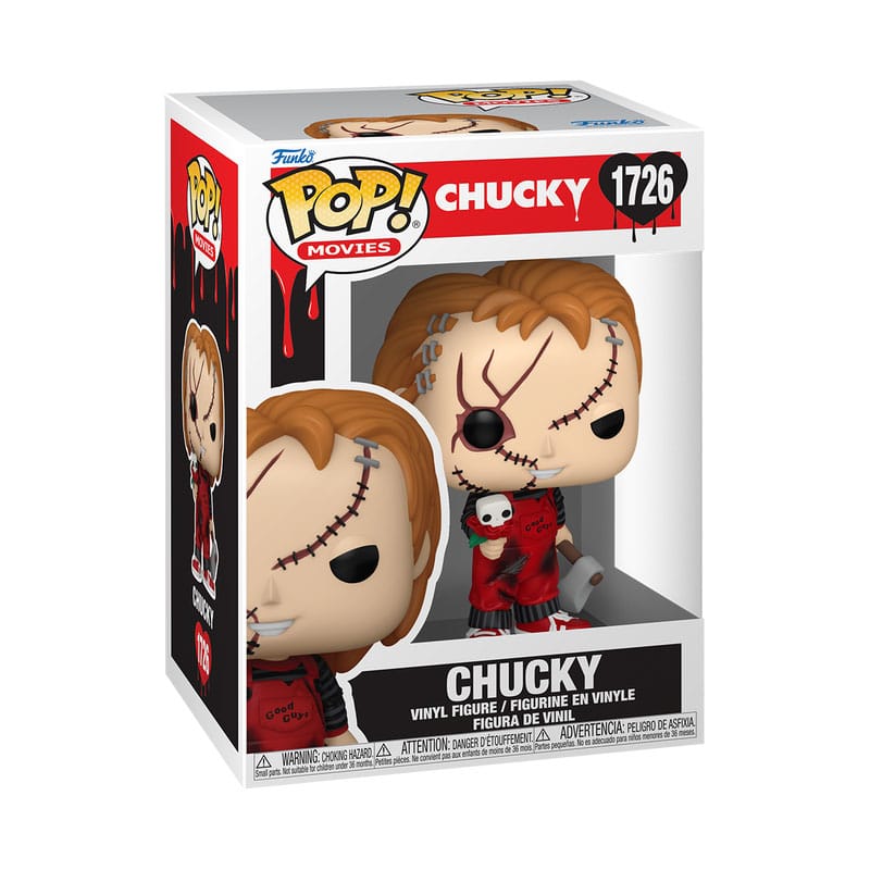 CHILD'S PLAY VALENTINES POP! DISNEY VINYL FIGURE CHUCKY 9 CM P039008