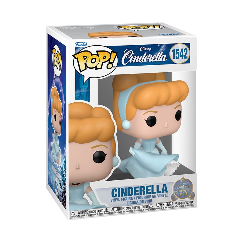 CINDERELLA 75TH ANNIVERSARY POP! DISNEY VINYL FIGURE CINDERELLA 9 CM P039029