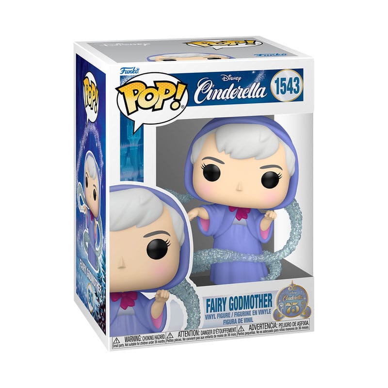 CINDERELLA 75TH ANNIVERSARY POP! DISNEY VINYL FIGURE FAIRY GM 9 CM P039030