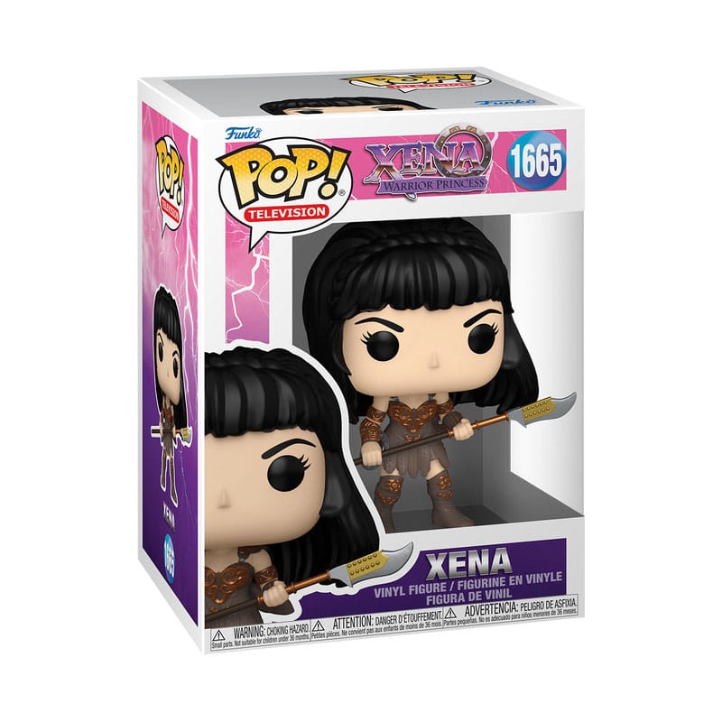XENA: WARRIOR PRINCESS POP! TV VINYL FIGURE XENA W/SPEAR 9 CM P039072