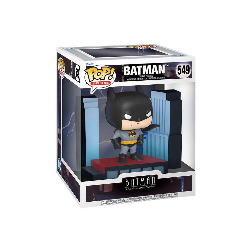 BATMAN THE ANIMATED SERIES POP! DELUXE VINYL FIGURE BATMAN ON ROOFTOP 9 CM P039081