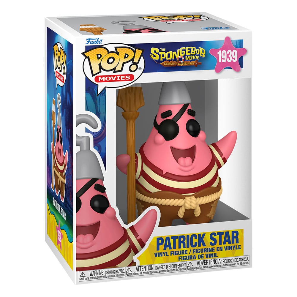 SpongeBob SquarePants POP! Vinyl Figure Patrick Star (Pirate) 9 cm P065330