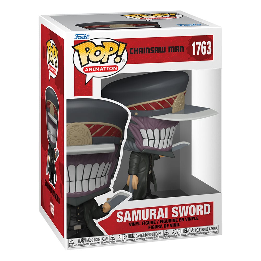 CHAINSAW MAN POP! ANIMATION VINYL FIGURE SAMURAI SWORD 9 CM P039156