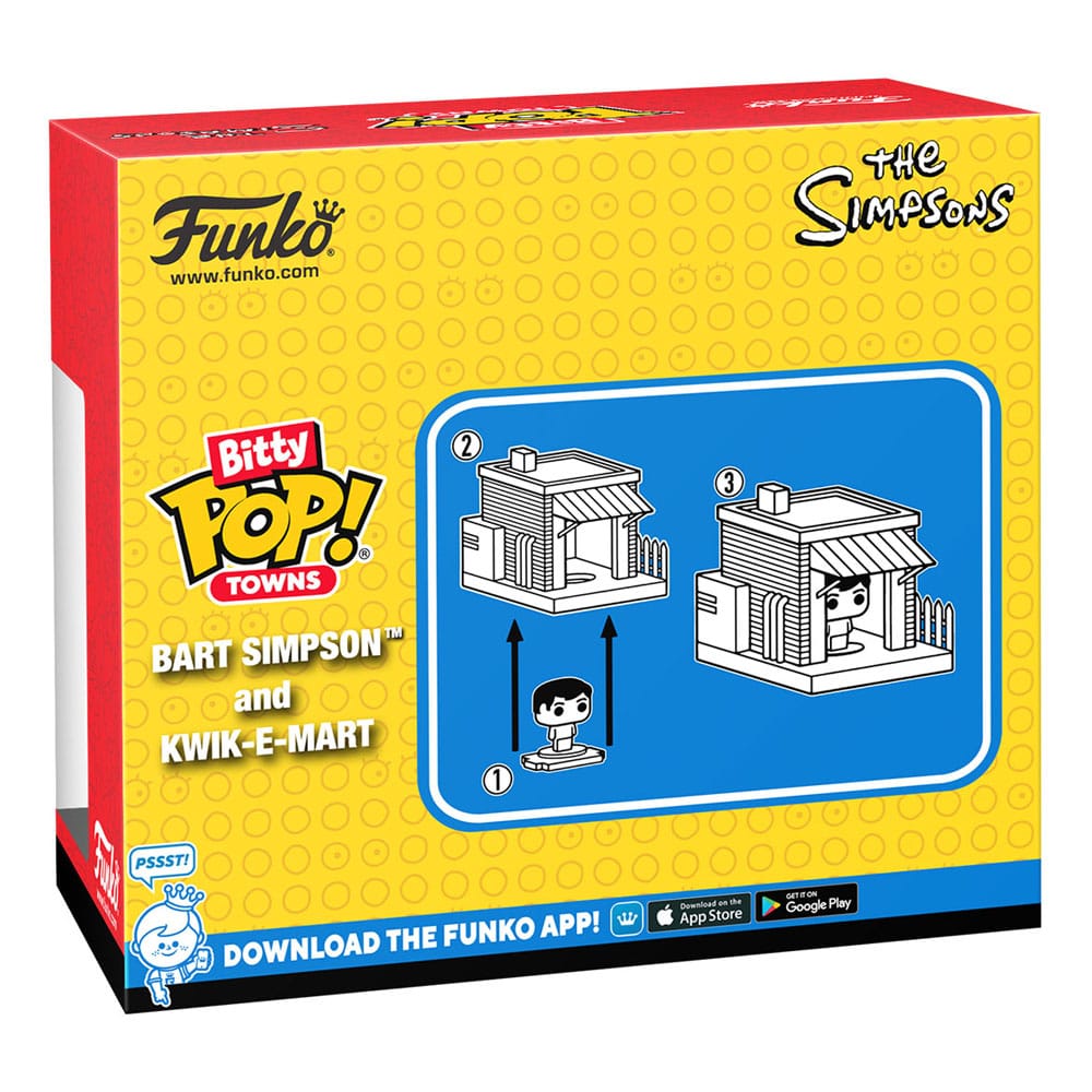 SIMPSONS BITTY POP! TOWN VINYL FIGURE KWIK-E-MART P039185
