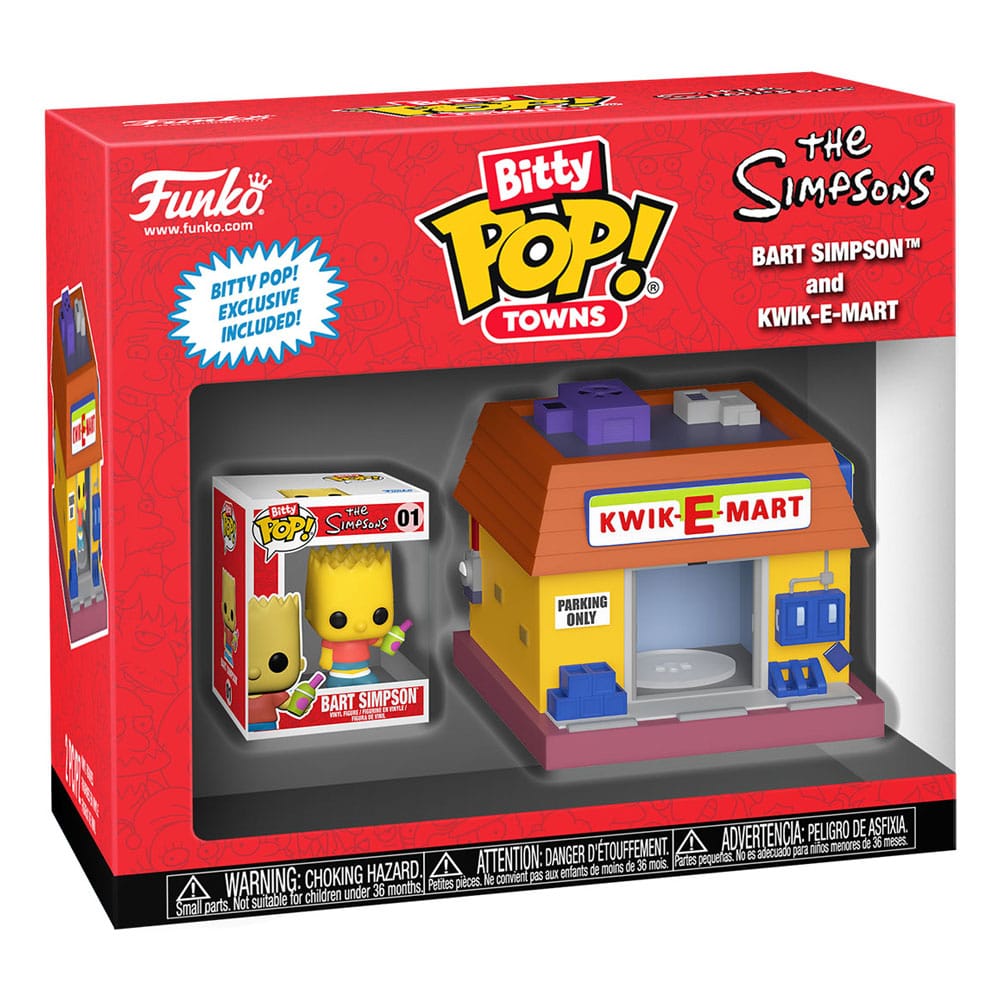 SIMPSONS BITTY POP! TOWN VINYL FIGURE KWIK-E-MART P039185
