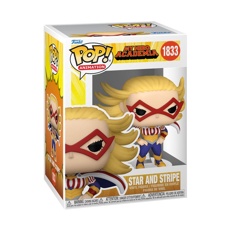 MY HERO ACADEMIA POP! ANIMATION VINYL FIGURES STAR AND STRIPE 9 CM P039192