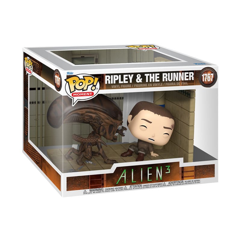 ALIEN 3 POP MOMENTS VINYL FIGURES RIPLEY & XENO 9 CM