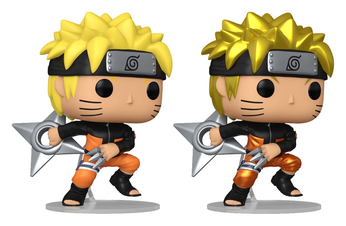 NARUTO POP! ANIMATION VINYL FIGURE NARUTO(SHRKN) W/CH 9 CM P039279