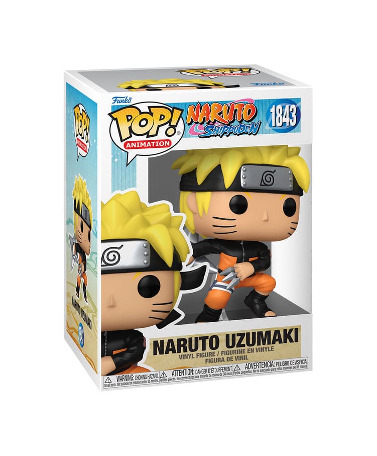 NARUTO POP! ANIMATION VINYL FIGURE NARUTO(SHRKN) W/CH 9 CM P039279