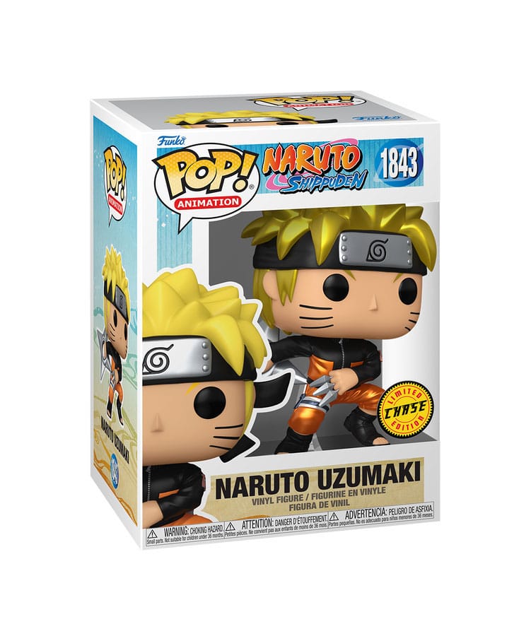 NARUTO POP! ANIMATION VINYL FIGURE NARUTO(SHRKN) W/CH 9 CM P039279