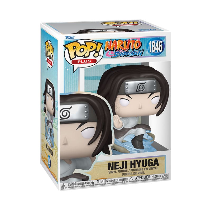 NARUTO SHIPPUDEN POP! PLUS ANIMATION VINYL FIGURES NEJI 9 CM P039280
