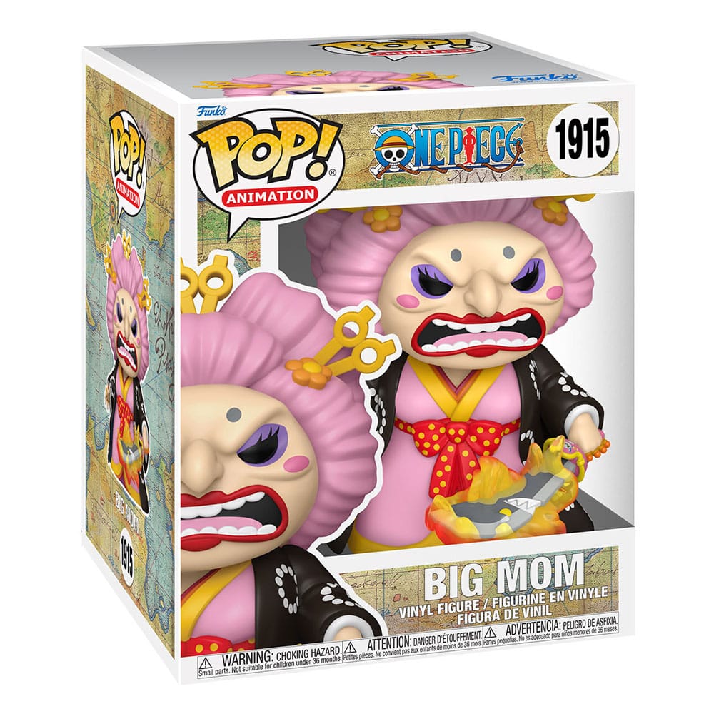 ONE PIECE POP! SUPER ANIMATION VINYL FIGURE BIG MOM (KIMONO) 17 CM P039281
