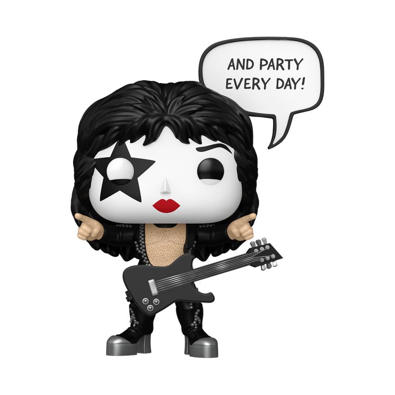 KISS POP! SAYINGS VINYL FIGURE THE STARCHILD(R&R ALL NIGHT) 9 CM