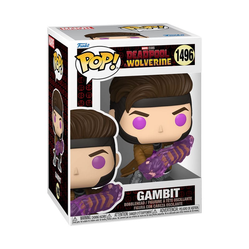 DEADPOOL 3 POP! MARVEL VINYL FIGURE GAMBIT 9 CM P039422