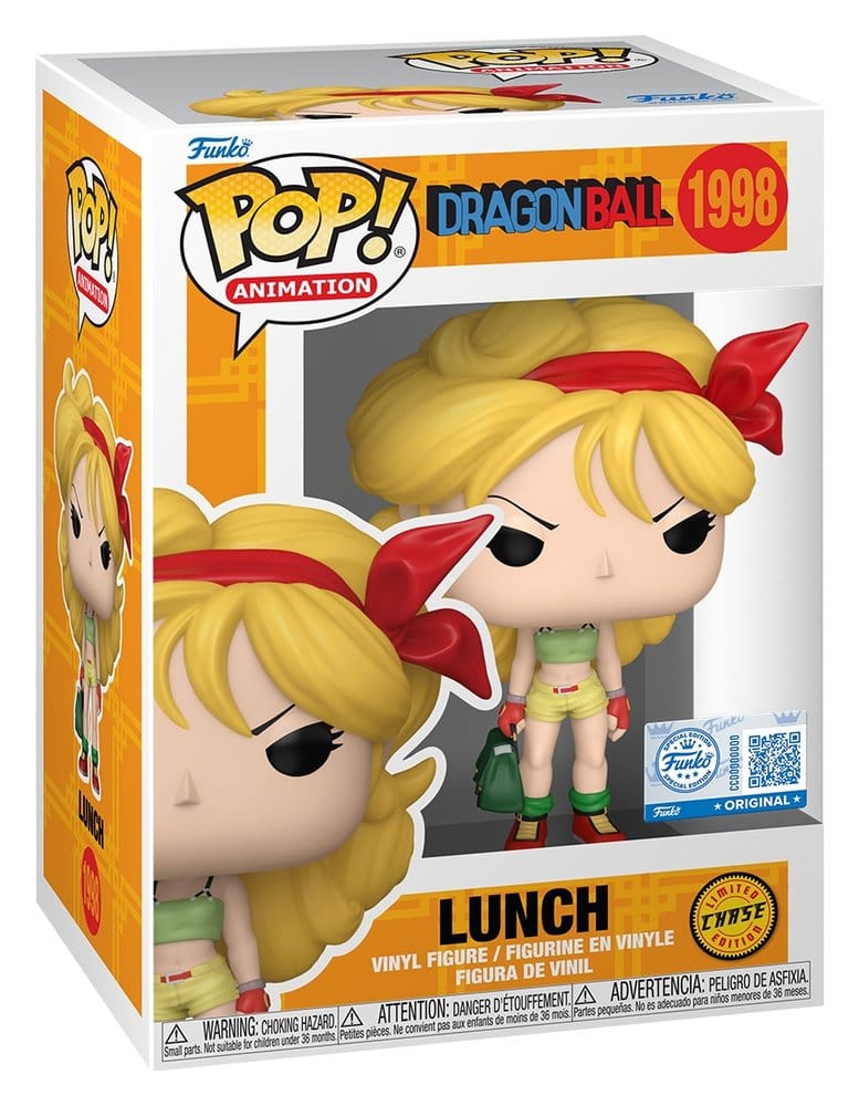Dragon Ball POP! Animation Vinyl Figure Lunch with Chase 9 cm Assortment (6) P071114
