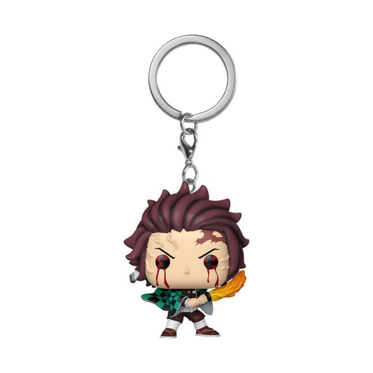 Demon Slayer: Kimetsu no Yaiba POP! Vinyl Keychains 4 cm  Tanjiro (Sun Breathing) Display (12) P039467