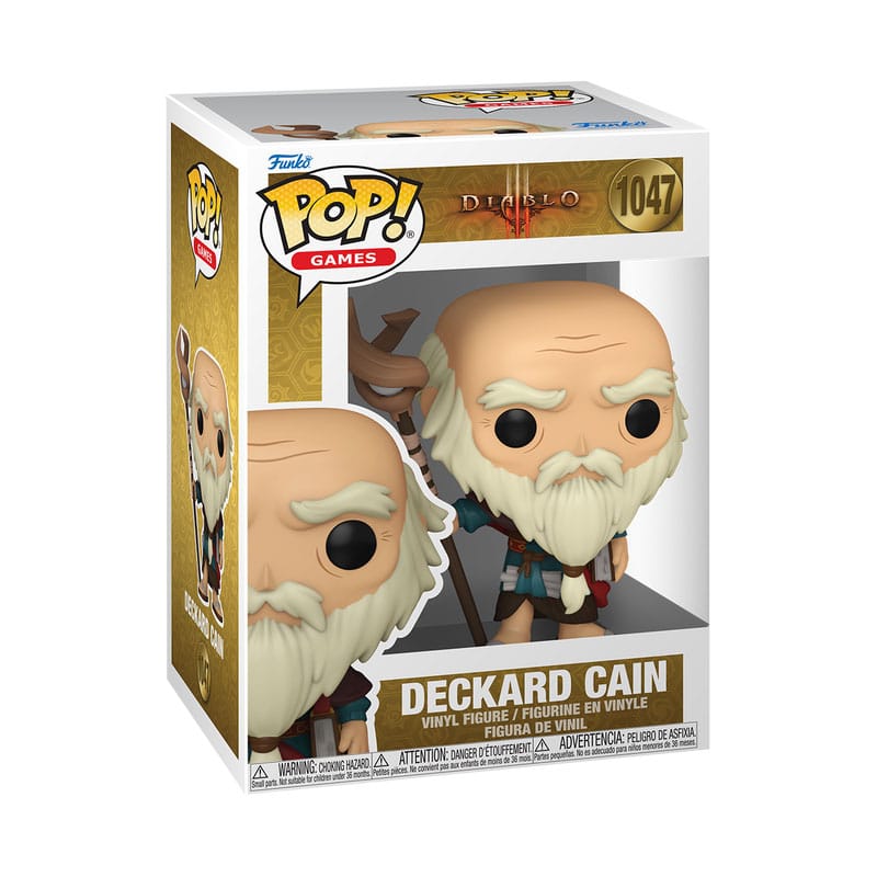 DIABLO 3 POP! GAMES VINYL FIGURE DECKARD CAIN 9 CM P039475