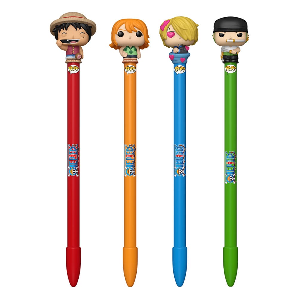 One Piece POP! Homewares Pens with Toppers Display (16) P039524