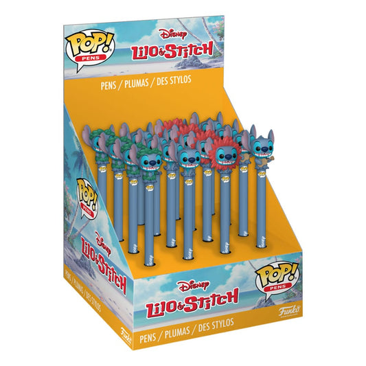 Lilo & Stitch POP! Homewares Pens with Toppers Display (16) P039525