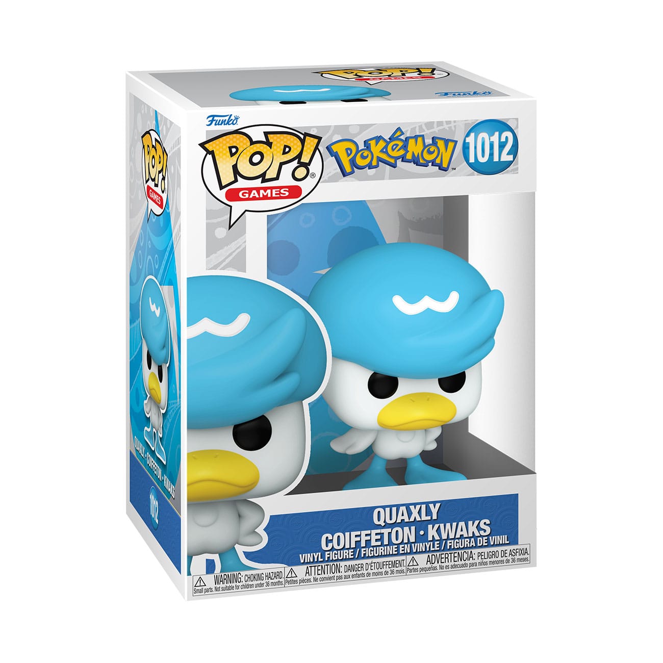 POKEMON POP! GAMES VINYL FIGURE QUAXLY(EMEA) 9 CM P039526