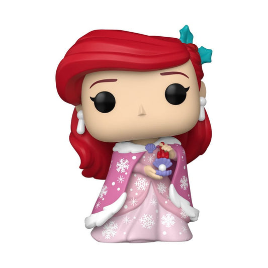DISNEY PRINCESS POP! VINYL FIGURE HOLIDAY ARIEL 9 CM