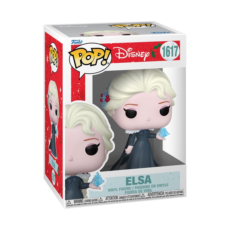DISNEY PRINCESS POP! VINYL FIGURE HOLIDAY ELSA 9 CM