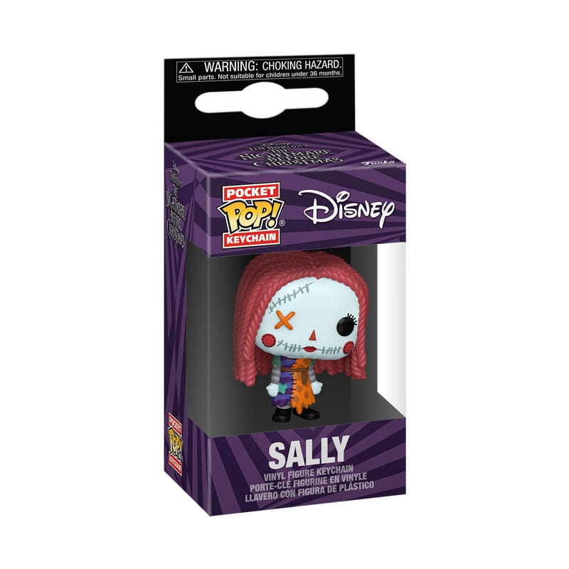 Nightmare before Christmas POP! Vinyl Keychains 4 cm Patchwork - Sally Display (12) P039595