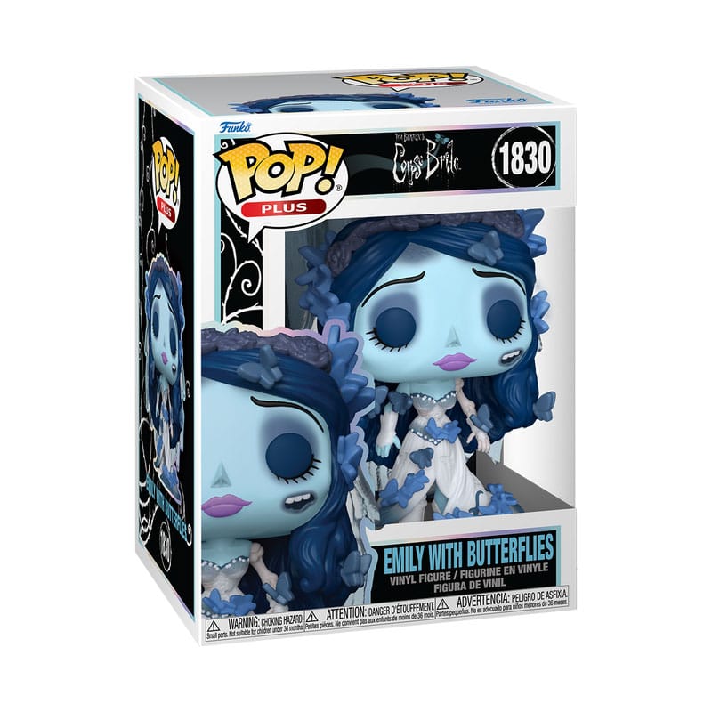 CORPSE BRIDE POP! DISNEY VINYL FIGURE BRIDE W/BUTTERFLIES 9 CM