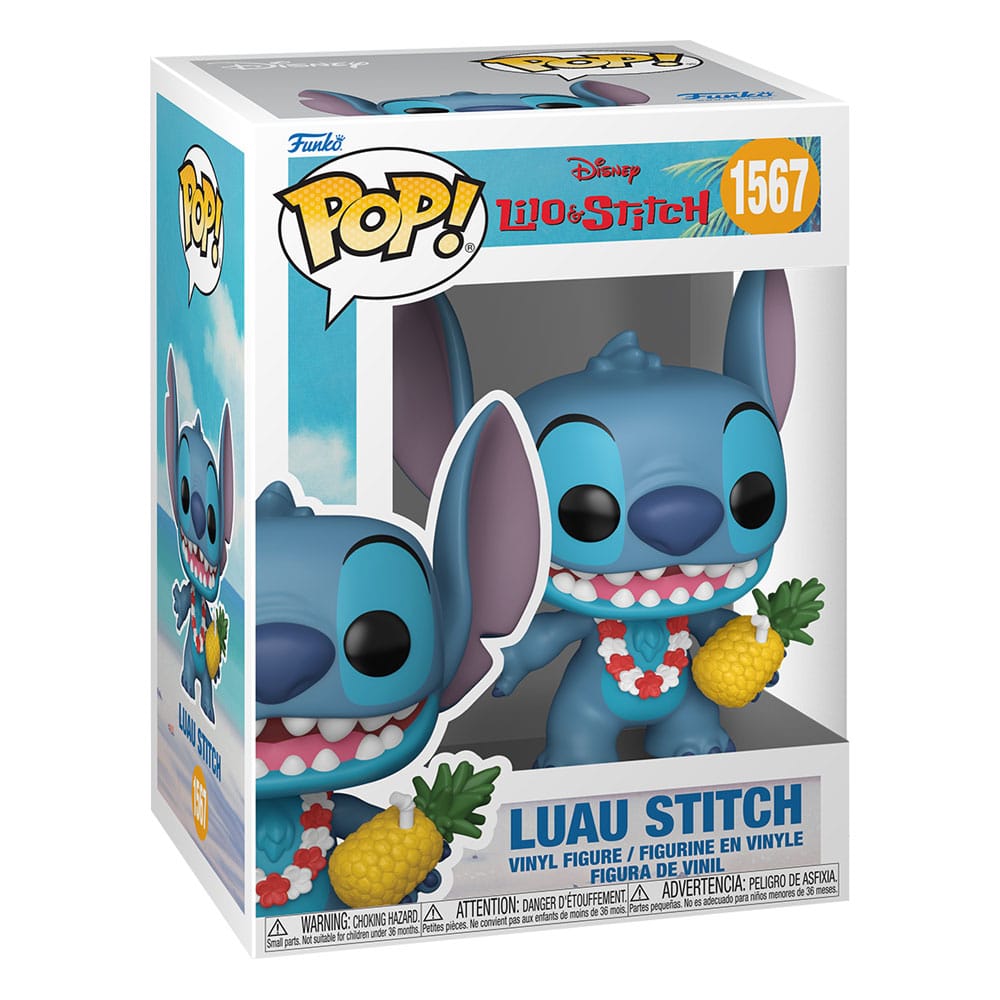 LILO & STITCH POP! VINYL FIGURE LUAU STITCH 9 CM P039653
