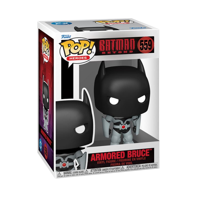 BATMAN BEYOND POP! HEROES VINYL ARMORED BRUCE 9 CM